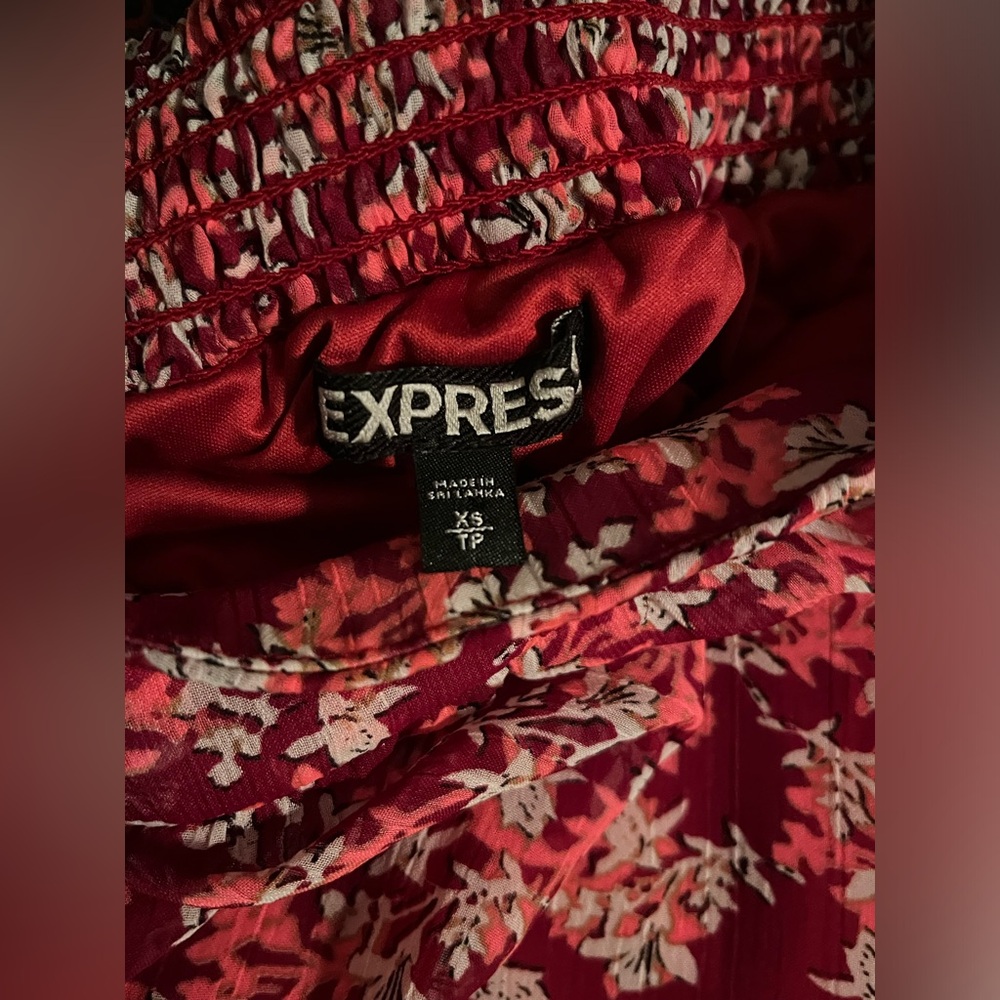 Express Multicolor flowy maxi skirt - XS
